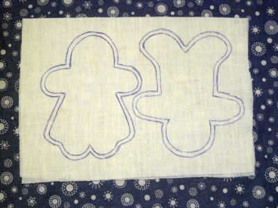 Имбирные пряники из ткани
