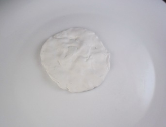 Снежный шар из полимерной глины