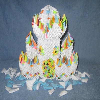 Модульное оригами «Замок»